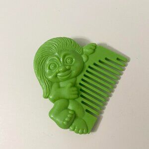 Vintage Trolls Green Comb Hair Brush Replacement Accessory